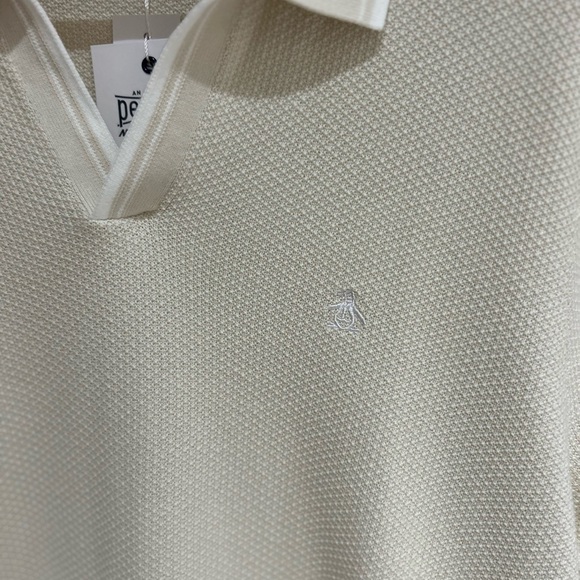 Original Penguin Off-White Polo Shirt - Picture 2 of 8